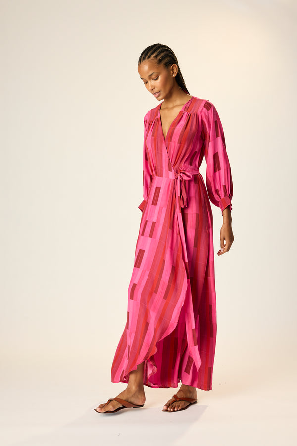Natalie Martin KATE LONG SLEEVE MAXI