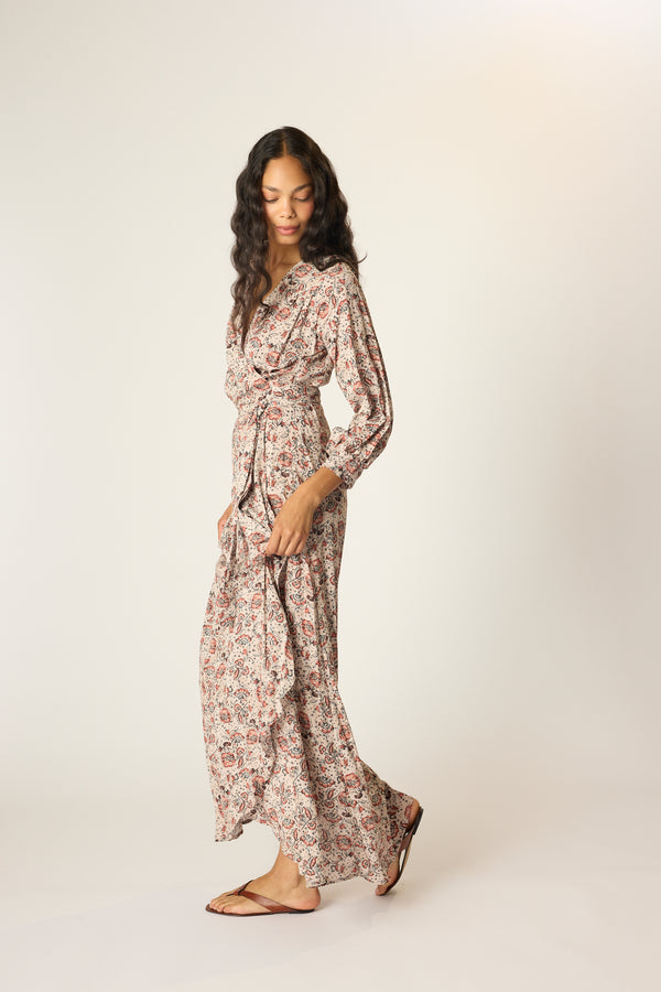 Natalie Martin KATE LONG SLEEVE MAXI