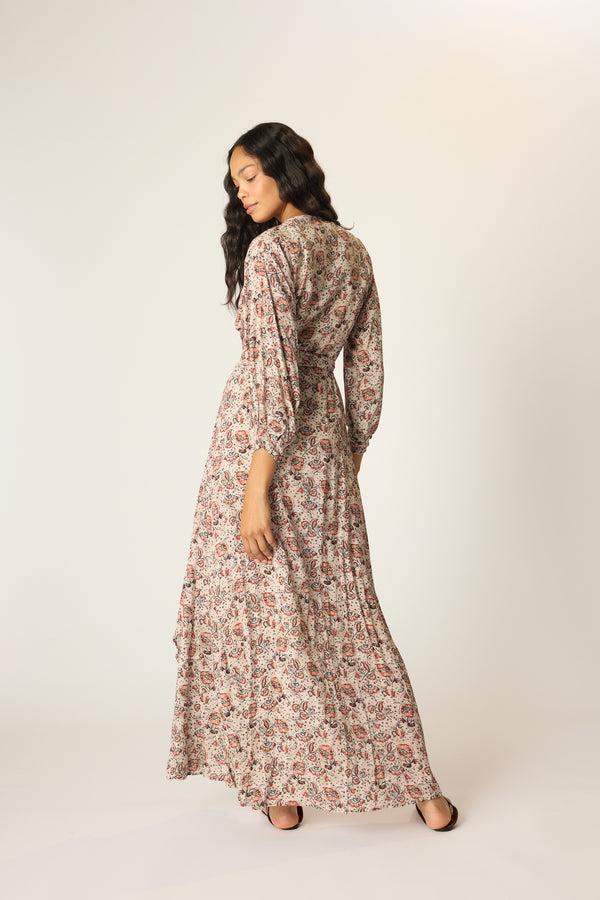 Natalie Martin KATE LONG SLEEVE MAXI