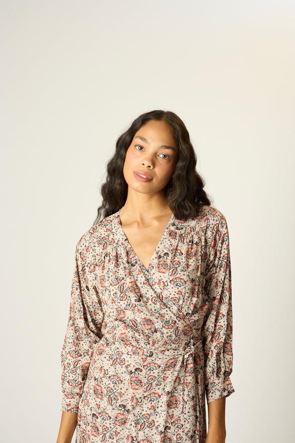 Natalie Martin KATE LONG SLEEVE MAXI