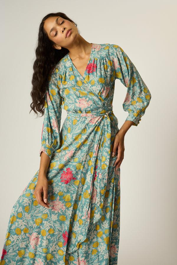 Natalie Martin KATE LONG SLEEVE MAXI