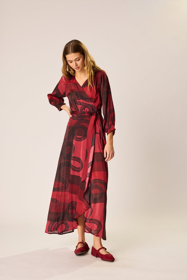 Natalie Martin KATE LONG SLEEVE MAXI