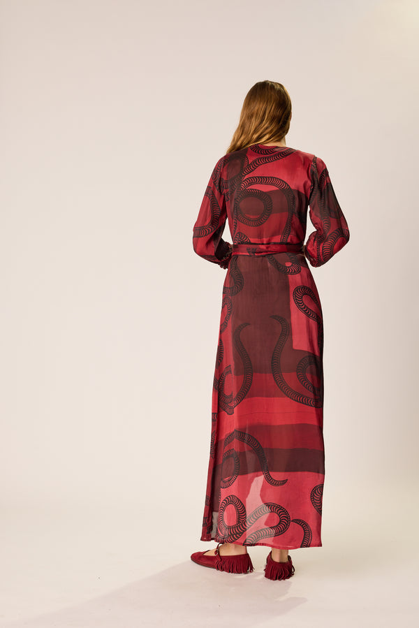 Natalie Martin KATE LONG SLEEVE MAXI
