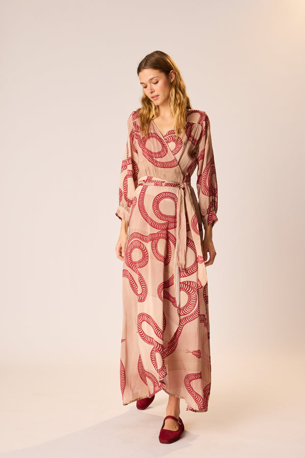 Natalie Martin KATE LONG SLEEVE MAXI