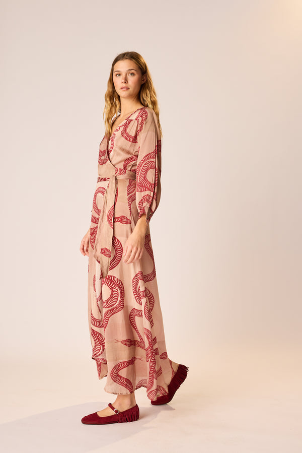 Natalie Martin KATE LONG SLEEVE MAXI