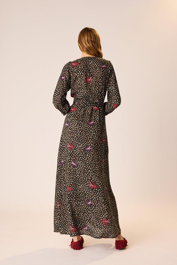 Natalie Martin KATE LONG SLEEVE MAXI