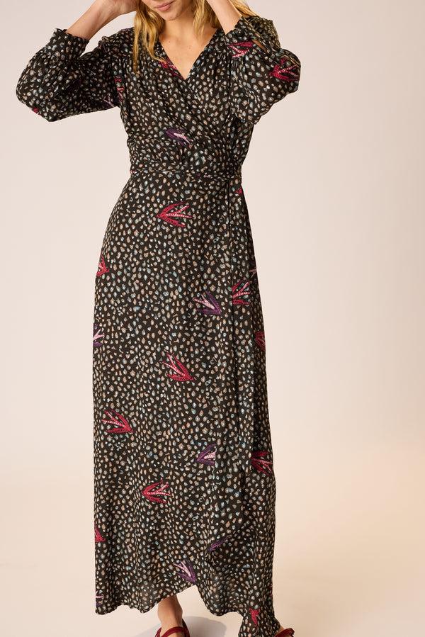 Natalie Martin KATE LONG SLEEVE MAXI