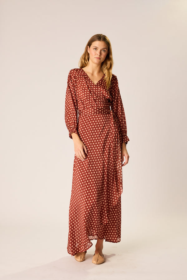 Natalie Martin KATE LONG SLEEVE MAXI