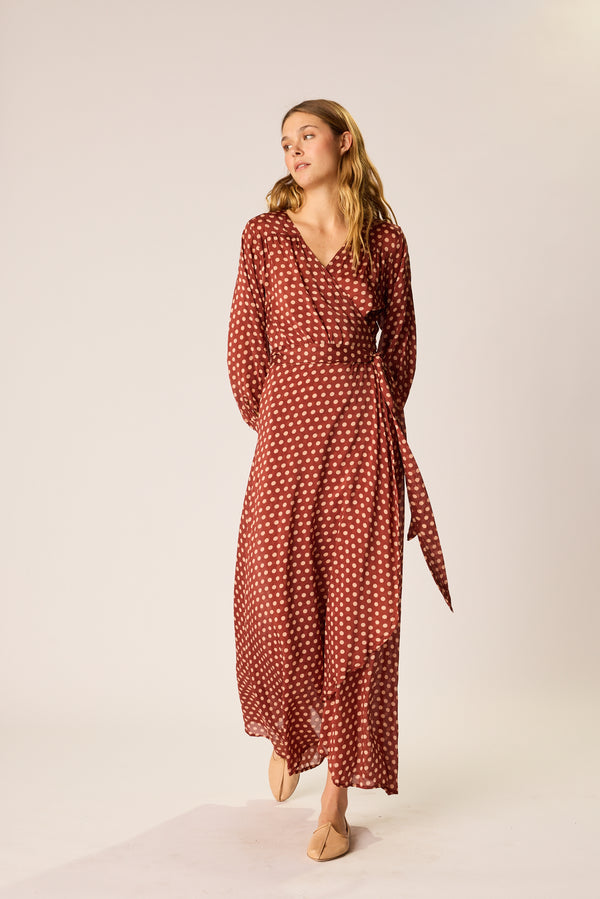Natalie Martin KATE LONG SLEEVE MAXI