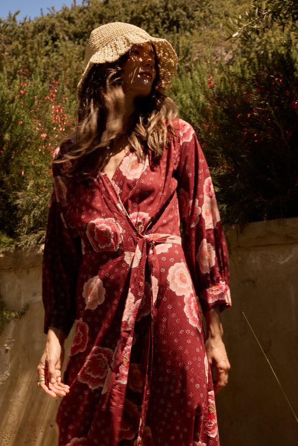 Natalie Martin KATE LONG SLEEVE MAXI