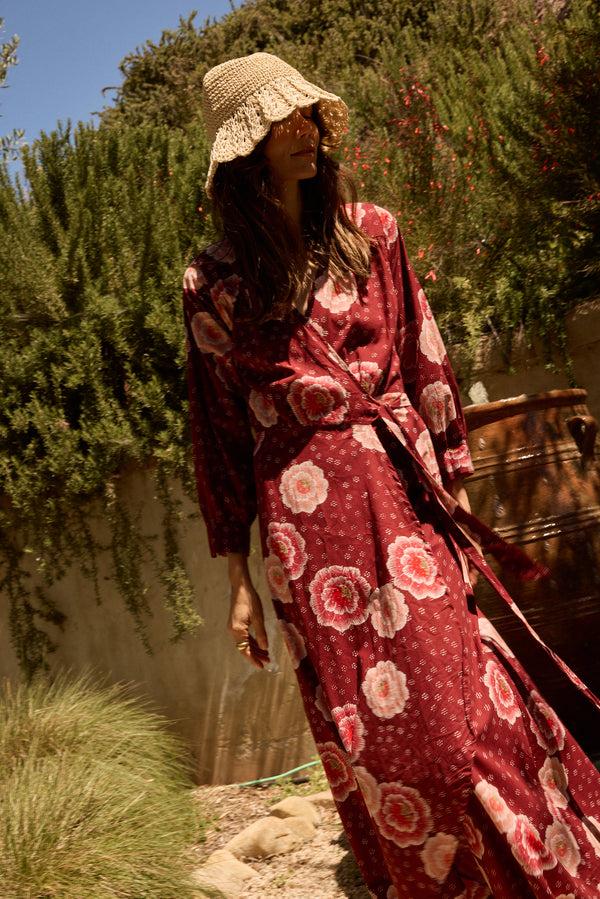 Natalie Martin KATE LONG SLEEVE MAXI