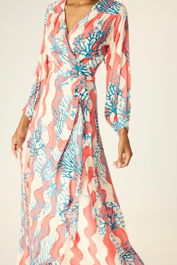 Natalie Martin KATE LONG SLEEVE MAXI