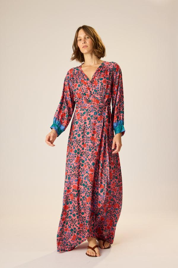 natalie martin KATE LONG SLEEVE MAXI