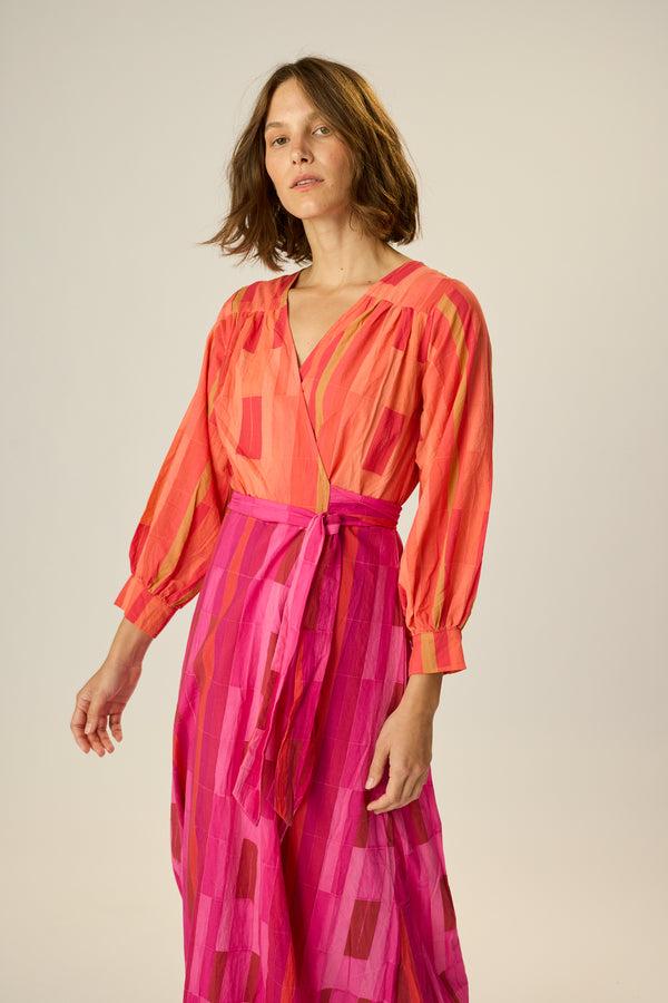 Natalie Martin KATE LONG SLEEVE MAXI