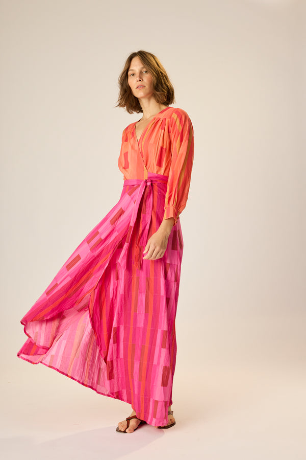 Natalie Martin KATE LONG SLEEVE MAXI