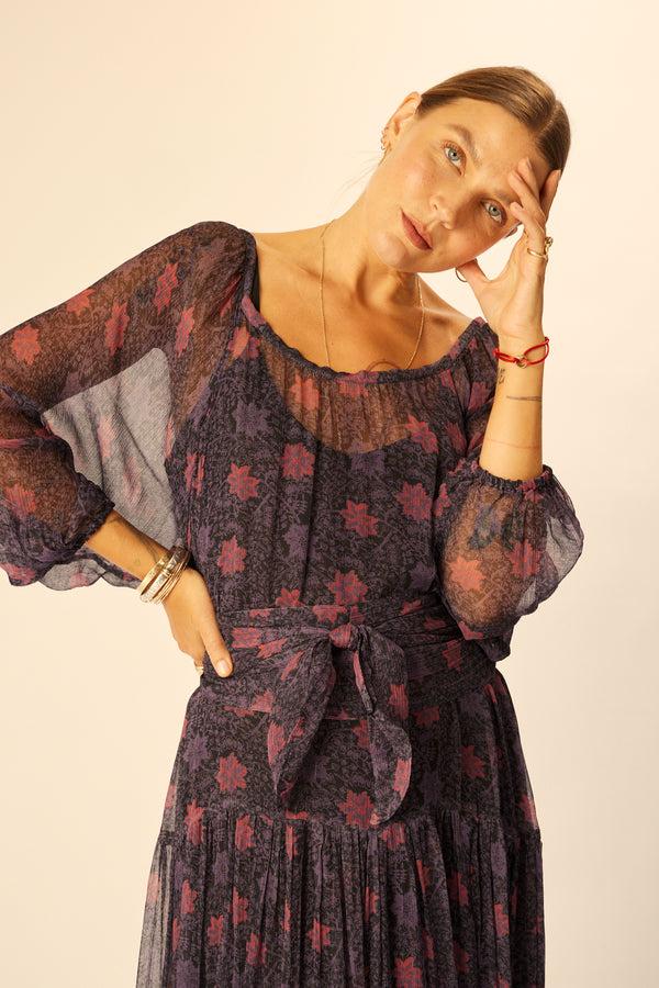 Natalie Martin LAINEY DRESS WITH SASH