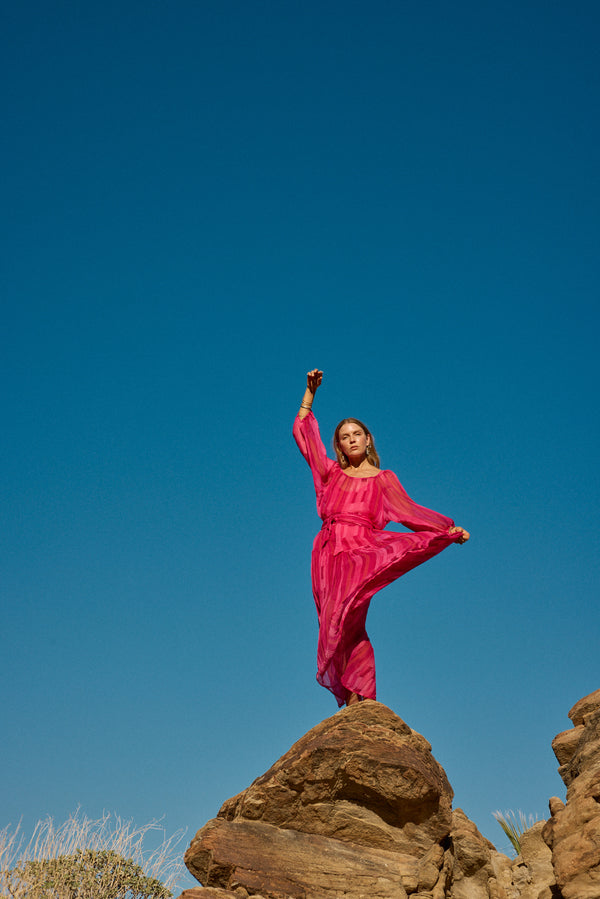 natalie martin LAINEY DRESS WITH SASH