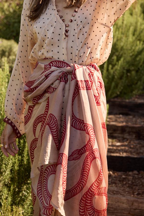 Natalie Martin LARGE SQUARE SCARF