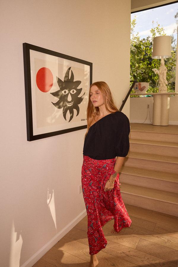 Natalie Martin LELA WRAP SKIRT