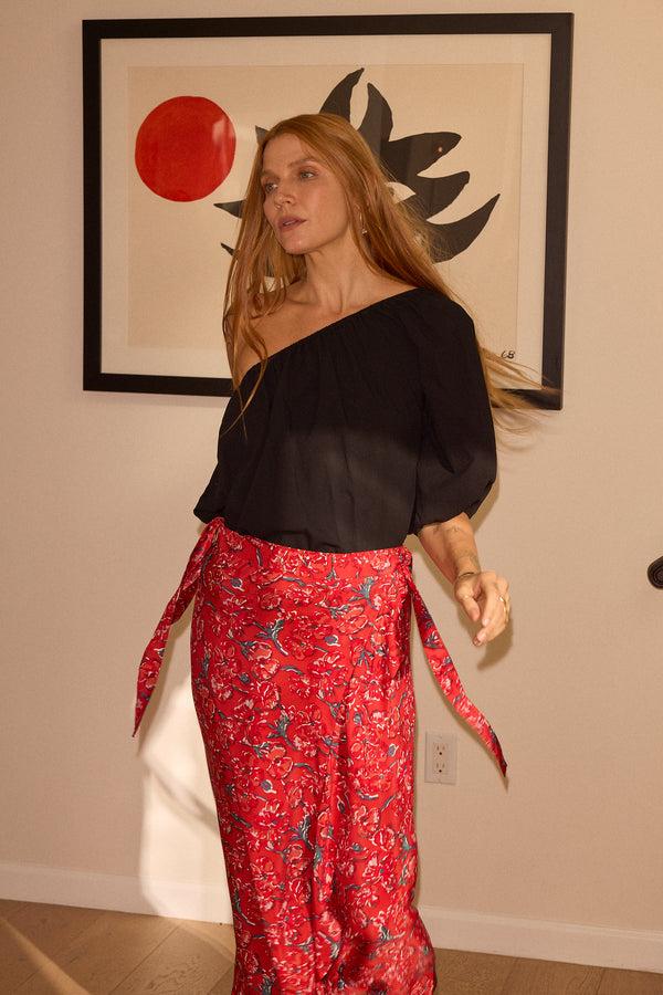 Natalie Martin LELA WRAP SKIRT