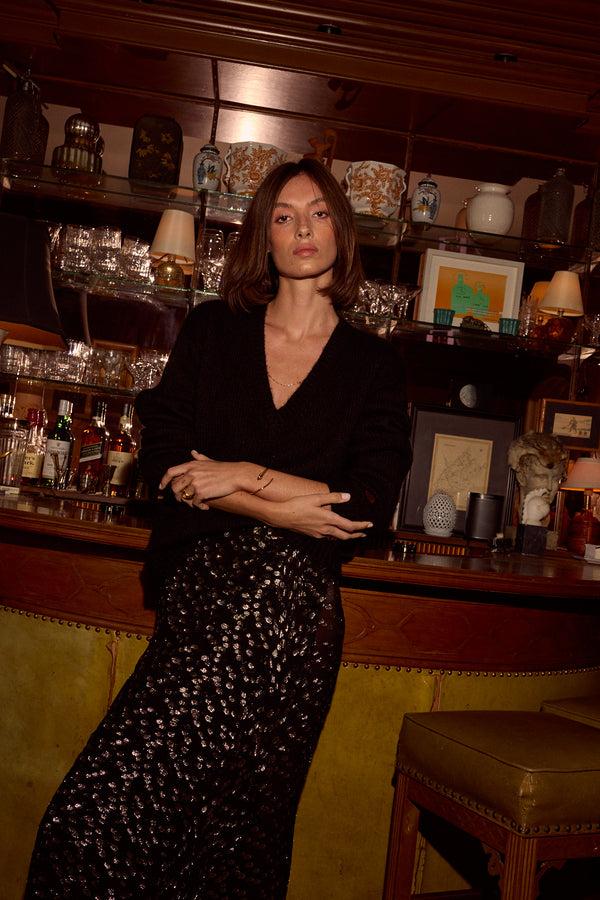 Natalie Martin MARA V-NECK SWEATER