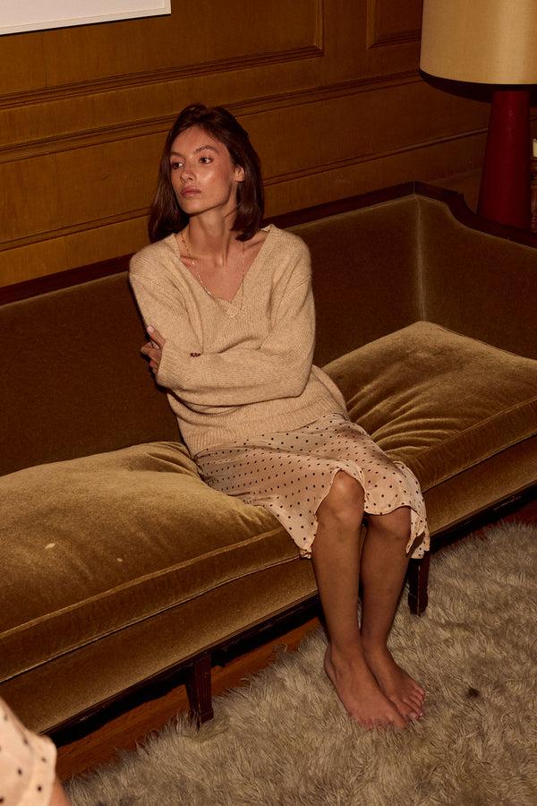 Natalie Martin MARA V-NECK SWEATER