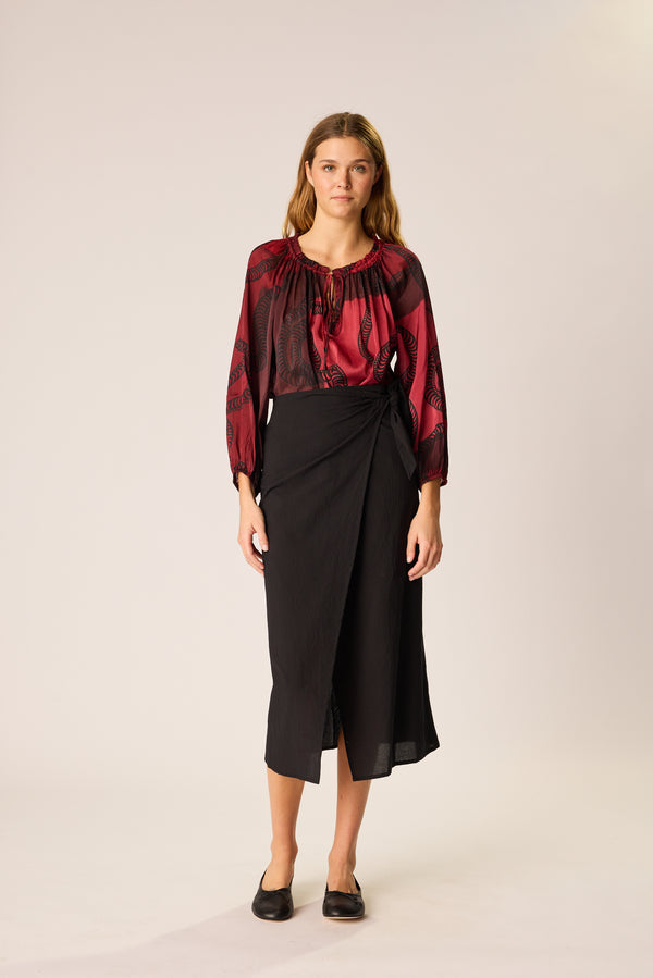 Natalie Martin MAY WRAP SKIRT