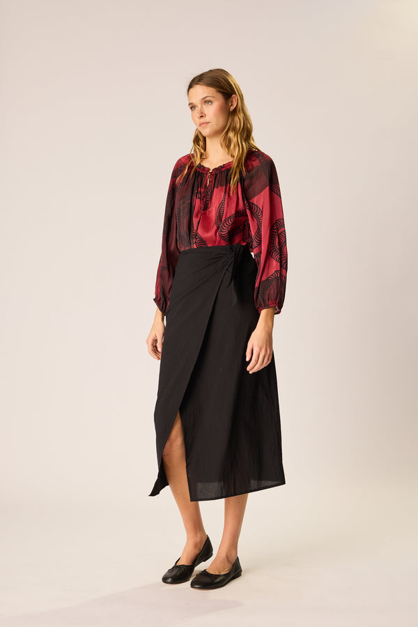 Natalie Martin MAY WRAP SKIRT