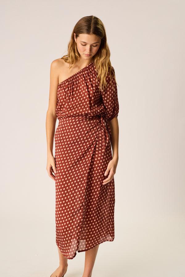 natalie martin MAY WRAP SKIRT