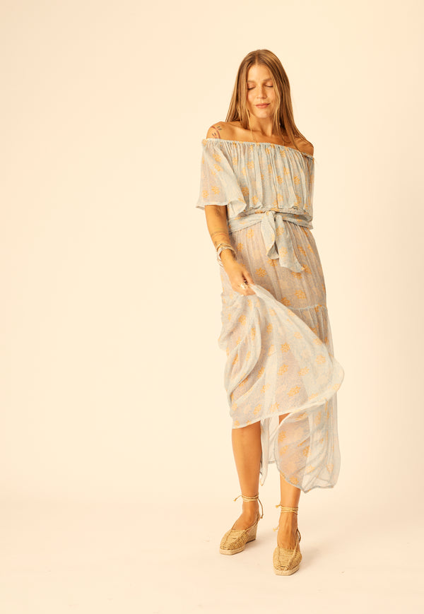 Natalie Martin NAOMI DRESS WITH SASH