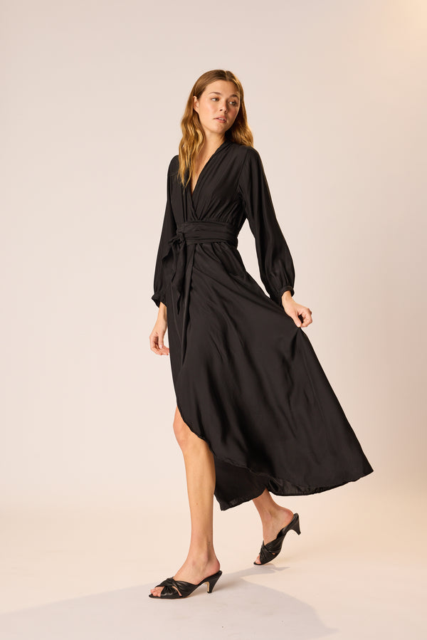 Natalie Martin NICO L/S MAXI WITH SASH