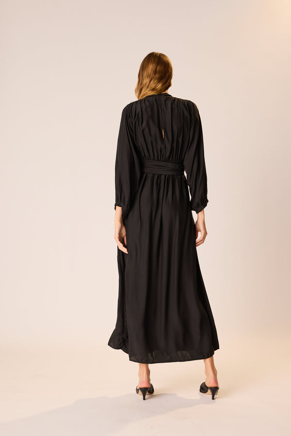 Natalie Martin NICO L/S MAXI WITH SASH