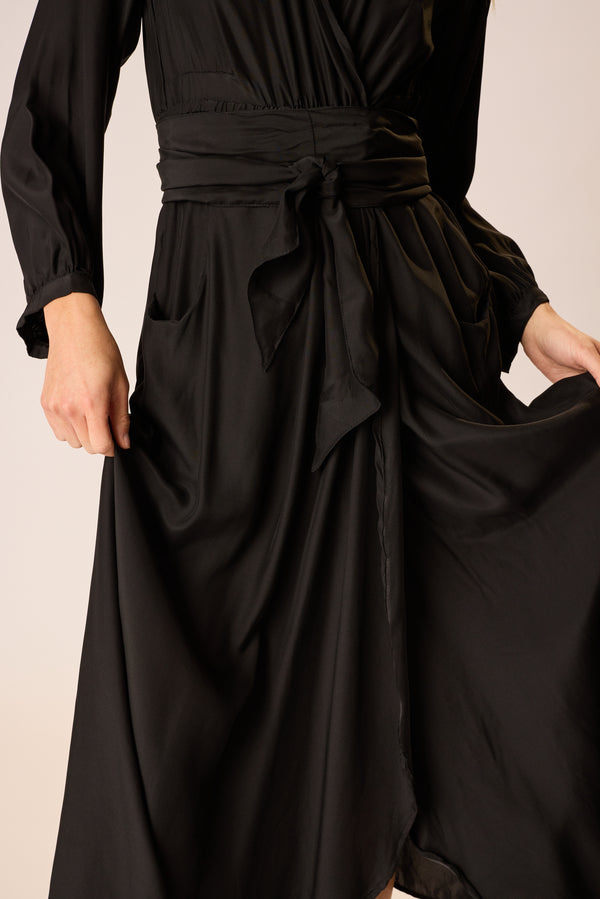 Natalie Martin NICO L/S MAXI WITH SASH