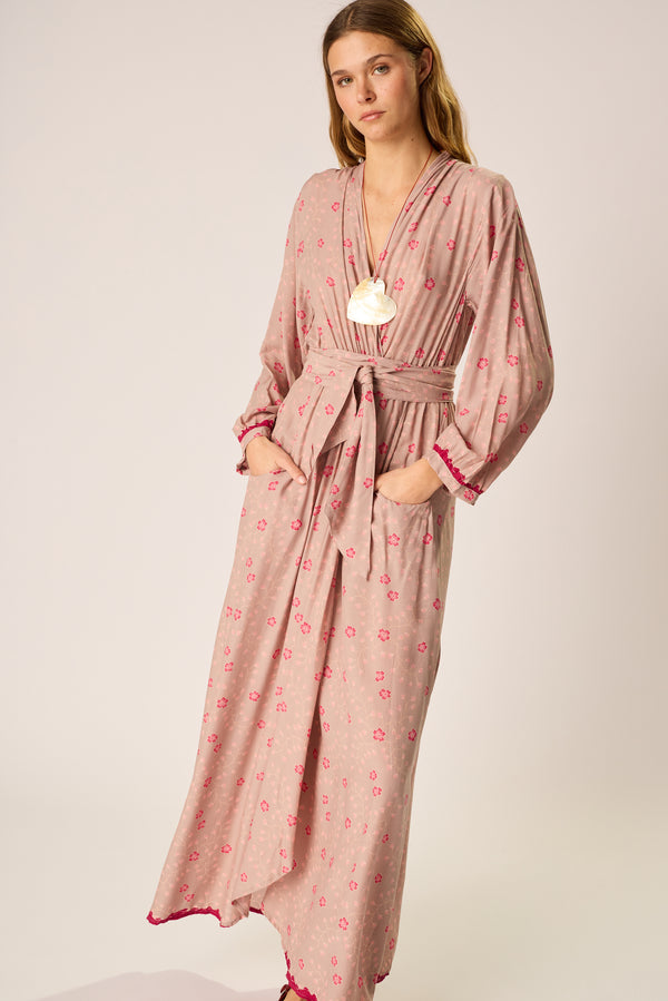 Natalie Martin NICO L/S MAXI WITH SASH