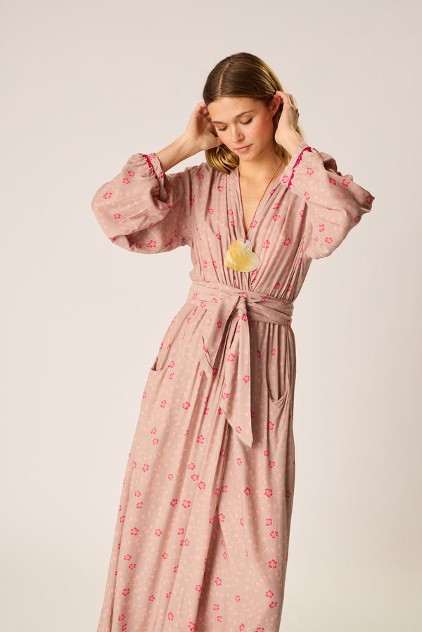 Natalie Martin NICO L/S MAXI WITH SASH