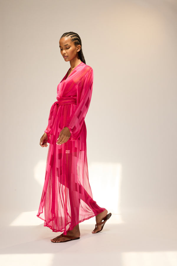 Natalie Martin NICO L/S MAXI WITH SASH