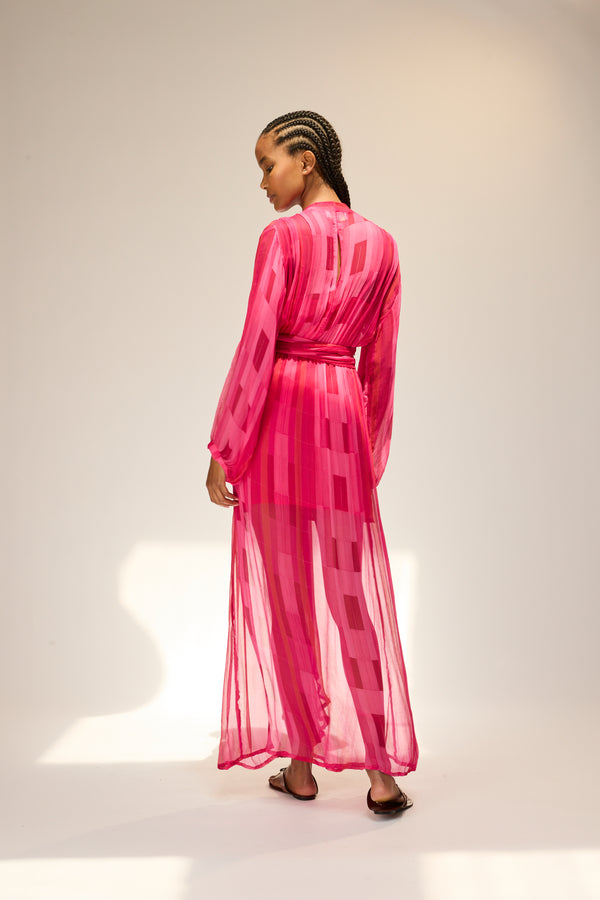 Natalie Martin NICO L/S MAXI WITH SASH