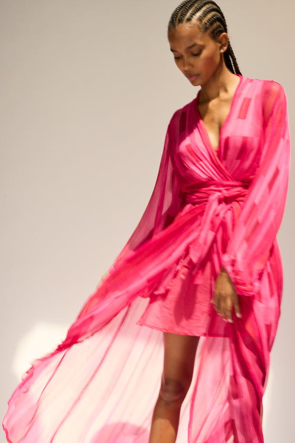 Natalie Martin NICO L/S MAXI WITH SASH