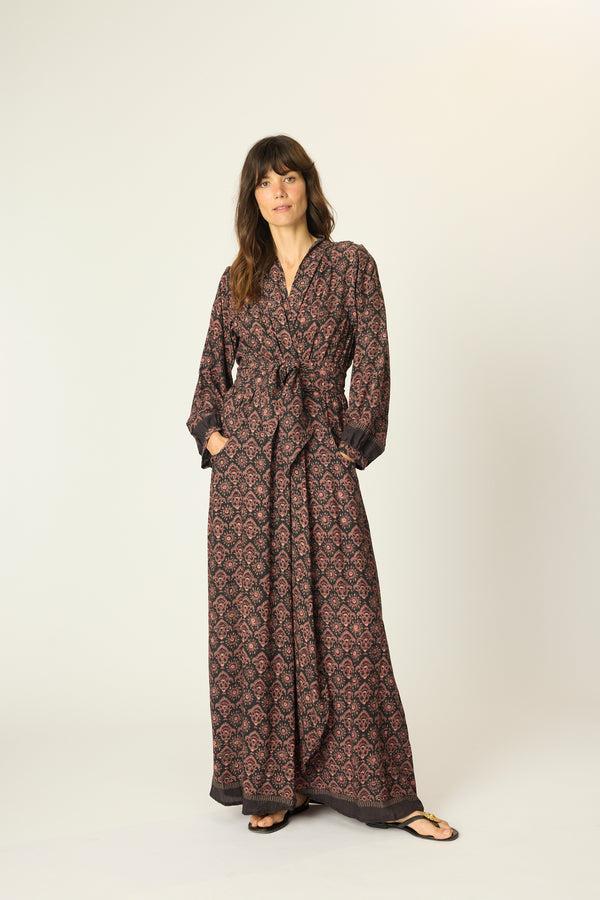 Natalie Martin NICO L/S MAXI WITH SASH