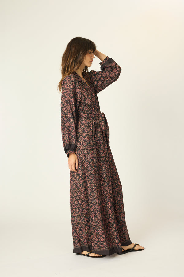 Natalie Martin NICO L/S MAXI WITH SASH