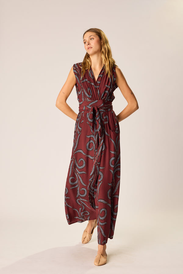 Natalie Martin NICO SLEEVELESS MAXI