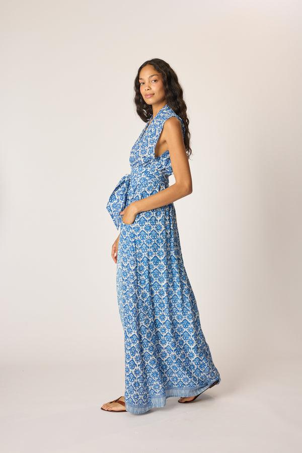 natalie martin NICO SLEEVELESS MAXI