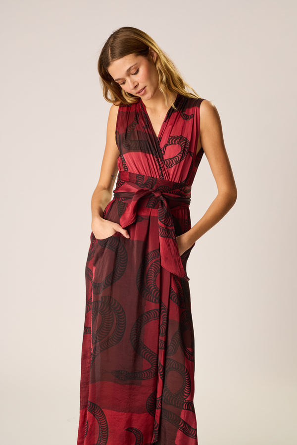 Natalie Martin NICO SLEEVELESS MAXI