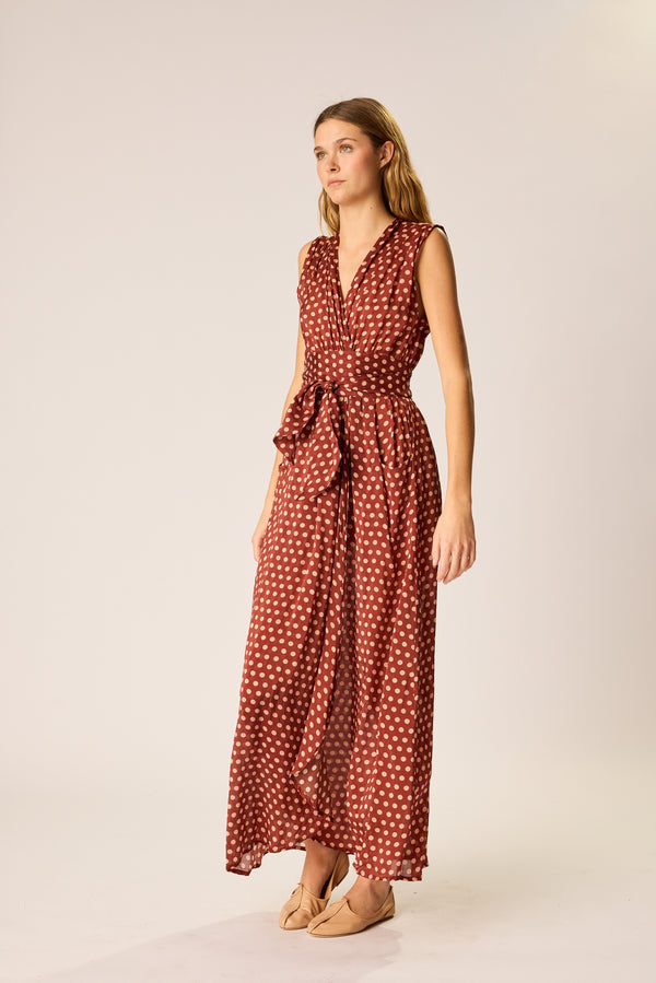 Natalie Martin NICO SLEEVELESS MAXI