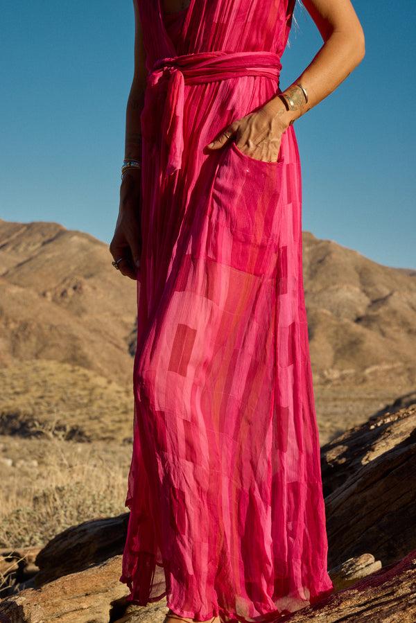 Natalie Martin NICO SLEEVELESS MAXI