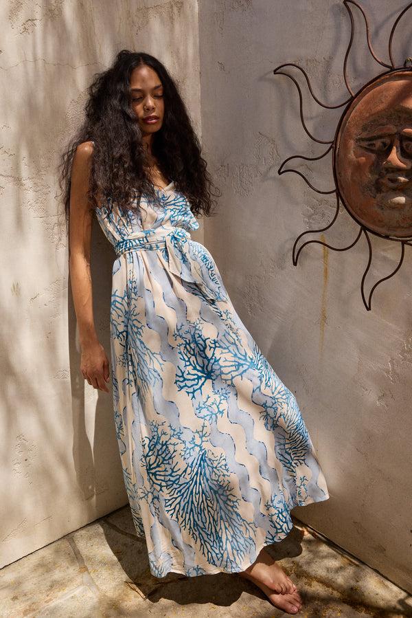 natalie martin TOVA MAXI WITH SASH