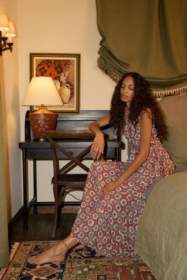 natalie martin TOVA MAXI WITH SASH