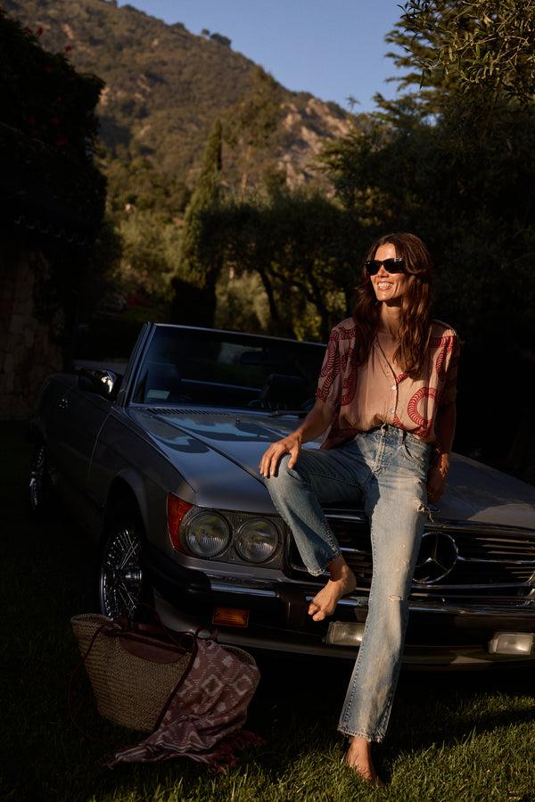 Natalie Martin VIOLET TOP