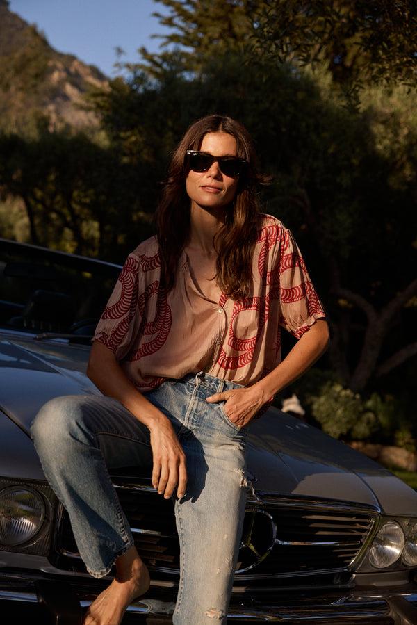 Natalie Martin VIOLET TOP