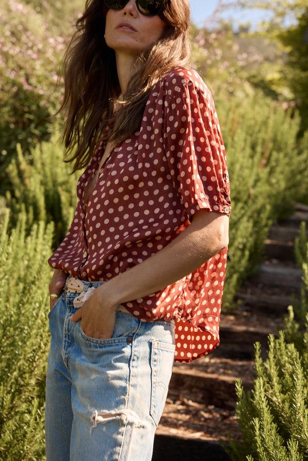 Natalie Martin VIOLET TOP